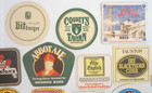 Lot Of 32 Vintage Beer Coasters -all Different- Advertisements  b1     
