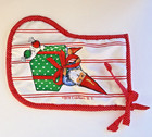 Vintage Unieboek B V Gnome Potholder Mitt Christmas Package Adult Child Gnomes