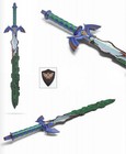 New Legend Of Zelda Zonai Master Sword Unsharpened Metal Steel  wood Plaque