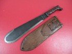 Wwii Era Us Army Bolo Style Knife W scabbard - Made From A Machete - Very Nice