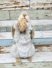 Hansa Standing Squirrel W Nut Realistic Plush Stuffed Animal Toy 9 3 4 Inches