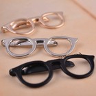 3 Pcs Metal Tie Clip Glasses Shape Bar Clasp Mens Necktie Pin For    
