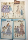 18 Vintage Retro Teen Girl Sewing Patterns Lot From 1940 To 1980