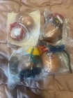 Vintage 1988 Mcdonald   s Happy Meal Mcnugget Buddies Lot Of 4 Sealed New