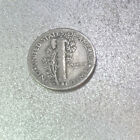 1943 D Silver Mercury Dime  Album Filler    free Shipping   