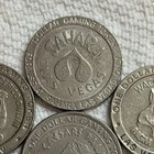 Vintage Las Vegas  1 Gaming Tokens - Lot Of 7