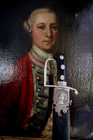American Revolutionary War Silver Hilt Officer Sword Hallmarked W Killman 1777