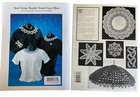 Lot Of 2 Vintage Tatting   Crochet Learn Needle Tatting By Barbara Foster