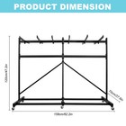 Folding Chair Rack Cart For 12 Tables 42 Chairs Of 661 Lbs--