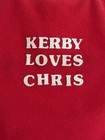Vintage 1983 Avon Kerby Loves Chris Plush Stuffed Animal Teddy Bear Shirt Only