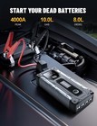 Car Jump Starter 3000a  Jump Starter Battery Pack For Up To 9 0l Gas And 7 0l