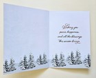 Merry Christmas Greeting Card    Envelope 7  5  