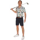 Sale Men s Royal And Awesome Golf Shirt Toucan Tropical Floral Polo Top S - Xxl