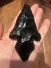 Beautiful Obsidian Blade Arrowhead Point 