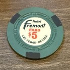          Super Rare Error  25  5 Hotel Fremont Faro Chip Las Vegas Nv         