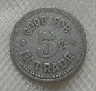 Portland Oregon Swiss Hall Cafe Good For 5   In Trade Token