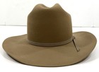 Stratton Self Forming Hat Us Border Patrol Size 7 3 8 Usa Tan Felt Cowboy Hat