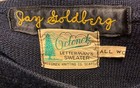 Vintage 1942 University Of Washington Wool Letterman Sweater Octonek Knitting Co