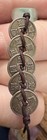 Vintage Chinese Feng Shui Coins Amethyst Jade