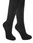 Tittimitti 75  Wool Women s Black Tights  Base Layer  Thermal Clothing  Opaque  