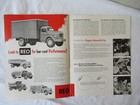 1952 Reo Model 22 Truck Trucks Brochure 8 Pages
