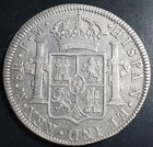 Mexico Spanish Colonial 8 Reales Carol Carolus Iii 1776 Mo Fm Mexico City Mint