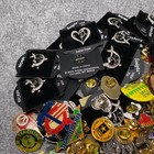 Vintage Modern Pin Lot Lapel Pinback Hat Tie Vest Assorted Mix Bulk 2 10 Lbs 105