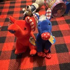 Ty Beanie Babies 2 0 2007 Plush Elephant   Donkey Lot Of 2  Age 3 