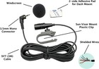 3 5mm Microphone For Sony Car Stereo Radio Handsfree Mic Replacement