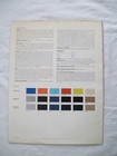 Vintage Volkswagen Type 3    11 x8 50   Full Color  Brochure - 1971