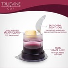 Truevine Top   Bottom Communion Cups And Wafer Set - Prefilled Cups With Fres   