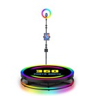 360 Photo Booth Video Motion Rotating Selfie Platform Automatic Motorized
