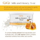 Gigi Honee Wax For Hair Removal  Mini Milk   Honey 5 Ounce  pack Of 1   White 