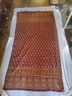 Antique Sri Lanka Pure Silk Embroidered Fabric 18th 