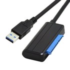 Angled Sata 22-pin Adapter To Usb 3 0 Cable For 2 5 3 5 Inch Hard Drive