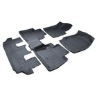 Floor Mats 3 Row Liner For 2020-2024 Lincoln Aviator 6-passenger Tpe All Weather