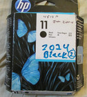 Hp 11 C4810a  Black  Print Head Lot Of 5  2024  2024  2007  2007 2007