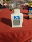 Hot Wheels 1 64 Scale Diorama  Store Pieces  Dumpster  Paper Box  Bench Ice Mach