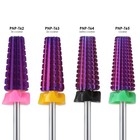 Usa Pana Premium 5 In 1 Purple Nail Carbide Bit Remover - 3 32 Shank Size