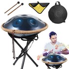 Adult Handpan Drum  18-inch 9-notes 440hz G Minor Kurd Steel Handpan Drum