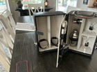 Vintage Travel Suitcase Bar Portable Liquor Case - Martinis On The Go