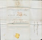 Gb 14 May 1842 Bristol To Thornbury Red Bristol Paid Receiving House Stampless