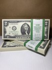 Best Gift        Uncirculated Two Dollar  2 Bills Full Strap  100 Bills         