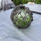 Japanese Glass Fish Floats -lime -medium