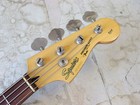 Squier By Fender Silver Series Precision Bass Used Rosewood Black W soft Case