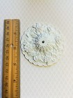 Dollhouse Large Hard Cast Ceiling Rose Medallion 1 12 Scale 2 7 8  7 5cm