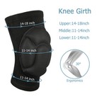 One Knee Pad Gel Cushion Kneelet Protective Gear Anti-slip Band For Work Sport