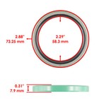 2 Front Wheel Strut Hub Seal For Polaris Sportsman 500 4x4 Ho 2001 2002 2003
