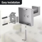 2 Pack Towel Hooks For Bathroom Wall Mounted Brushed Nickel Bathroom Towel Hook