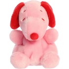 Aurora Palm Pals Peanuts Snoopy Red   Pink 5-inch Stuffed Animal Plush